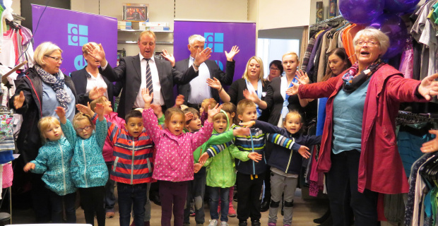 09.09.2017 Einweihung des Diakonie-Shops in Bramsche 09.09.2017 Einweihung des Diakonie-Shops in Bramsche